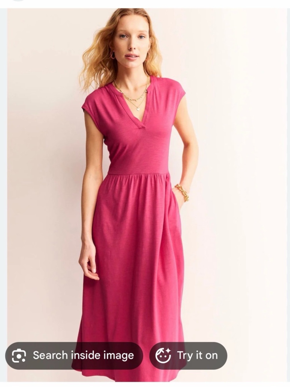 Boden Black Sleeveless Dress - Picture 5 of 5